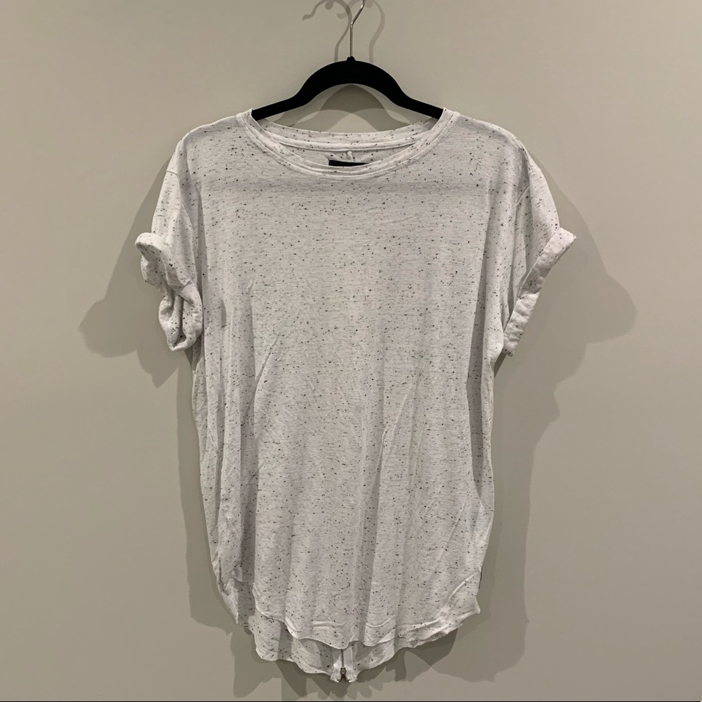 Sixth June zipper back t shirt